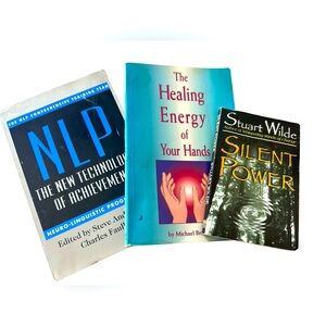 Self Help Books NLP, Healing Energy of Your Hands, The Silent Power Bundle